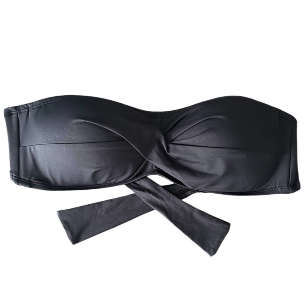 Tommy Bahama Pearl Twist-Front Bandeau Bikini Top - Picture 4 of 13